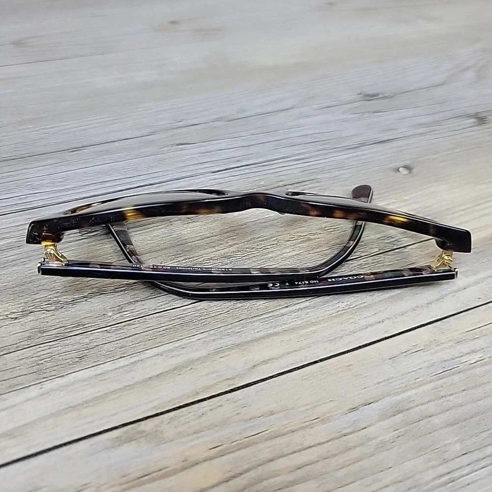 Coach HC 6174‎ 5120 Dark Tortoise Eyeglass Frames Full Rim 50-17 140mm